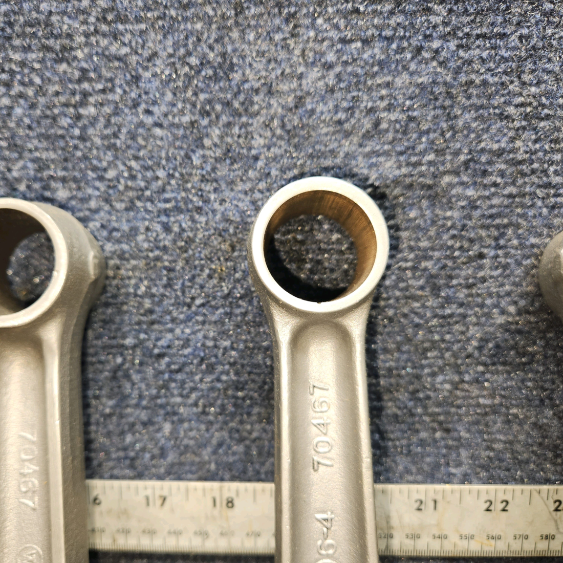 Used aircraft parts for sale, 78030 Lycoming O-320 Piper PA28-140 Connecting Rod (Red Tag)Set of 4