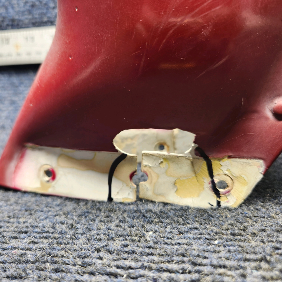 Used aircraft parts for sale, 169-640000-97 Beechcraft A23A Musketeer Custom III VERTICAL STABILIZER TIP