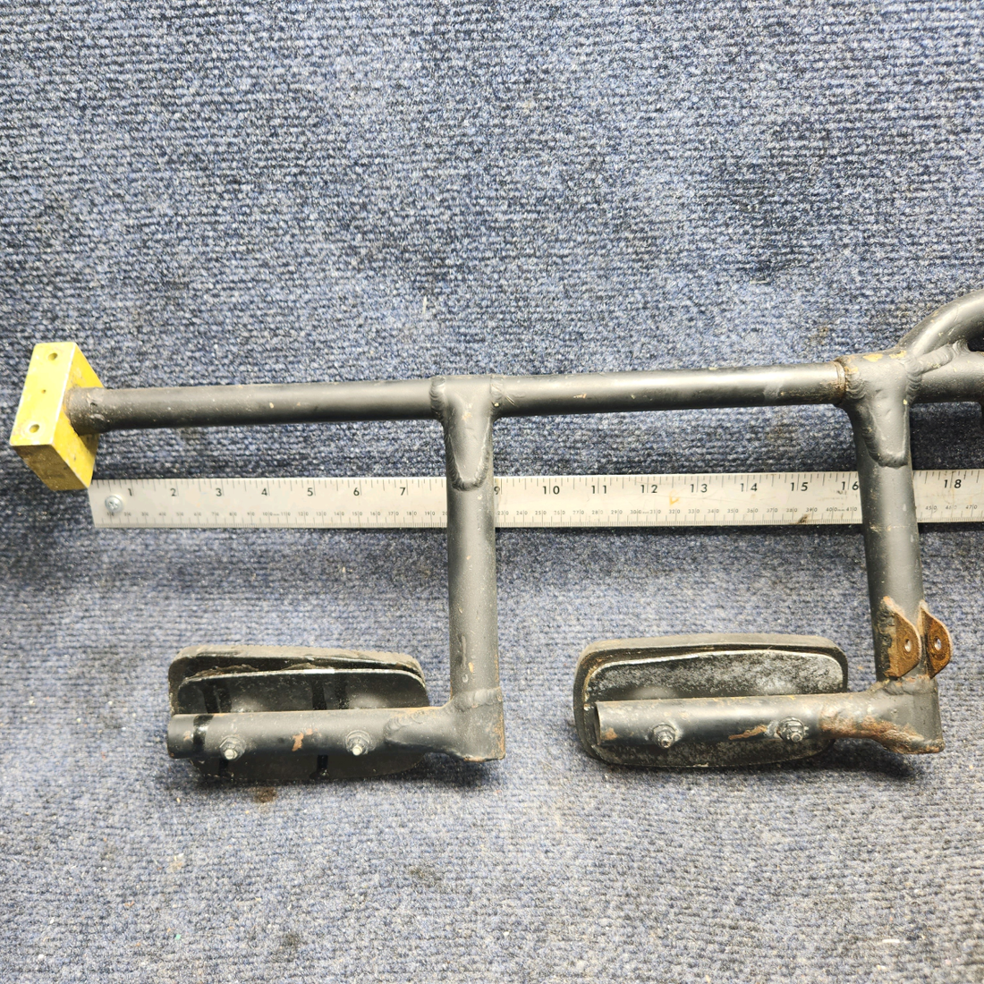 Used aircraft parts for sale, 62704-002 PIPER PA28-140 Rudder Pedal Assembly - No Brake