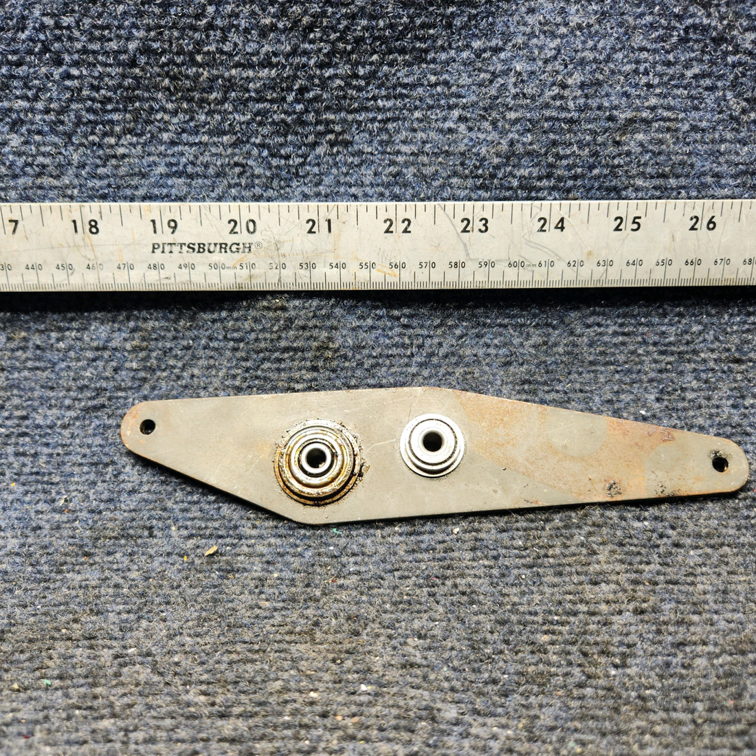 Used aircraft parts for sale, 0760675-1 Cessna 182P Bellcrank Assy Elevator Aft