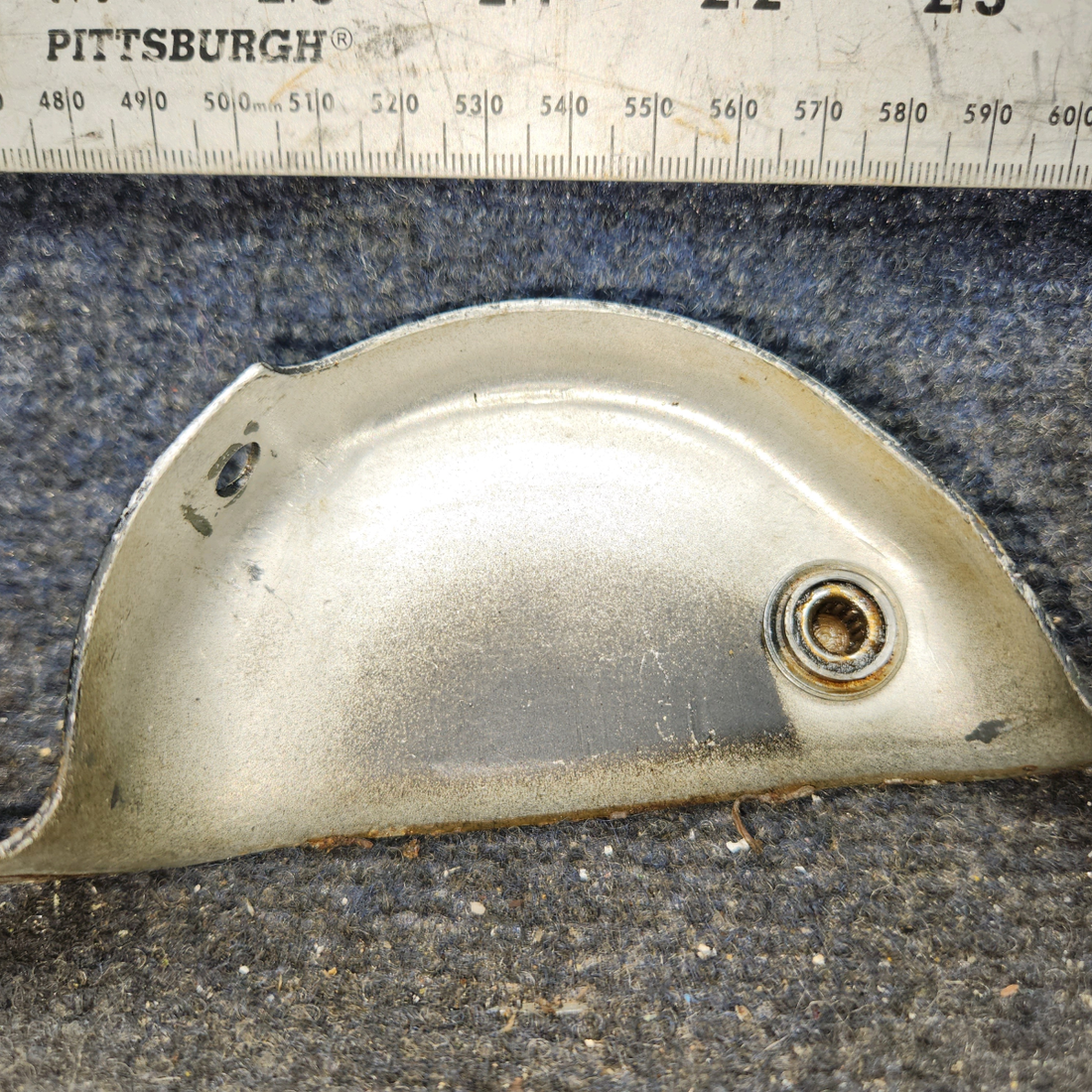 Used aircraft parts for sale, 0411419 Cessna 172E Elevator Tab Control Wheel Cover Assy