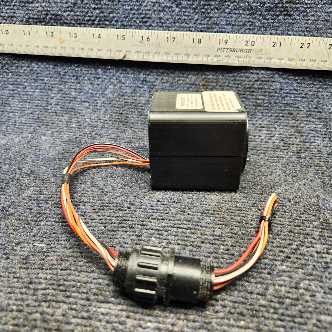 Used aircraft parts for sale, VA-1A MOONEY M20J - Year 1978 ELECTRONICS INTERNATIONAL VOLTAGE-AMMETER INDICATOR