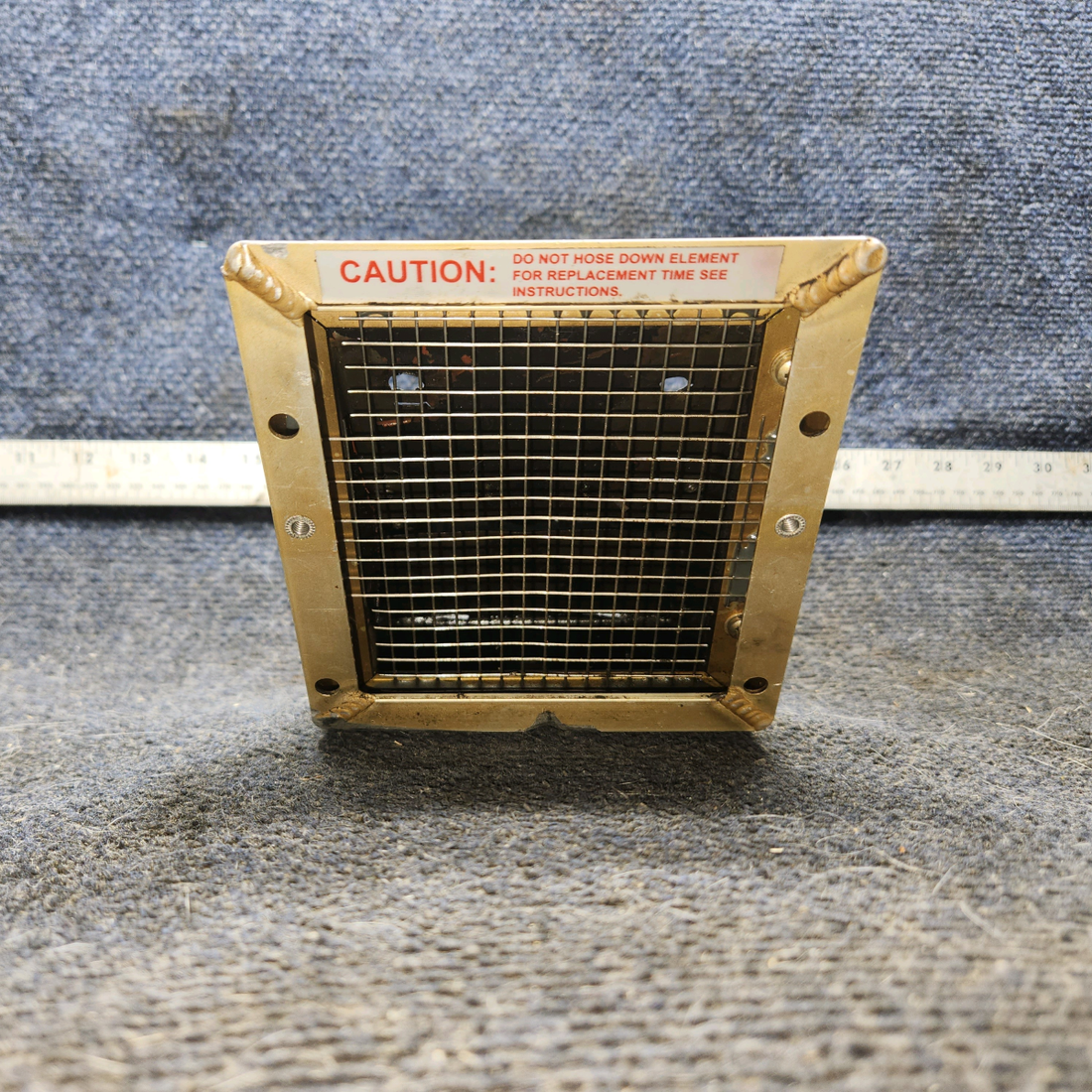 Used aircraft parts for sale, 653758 cessna 150G Carburetor Air Box