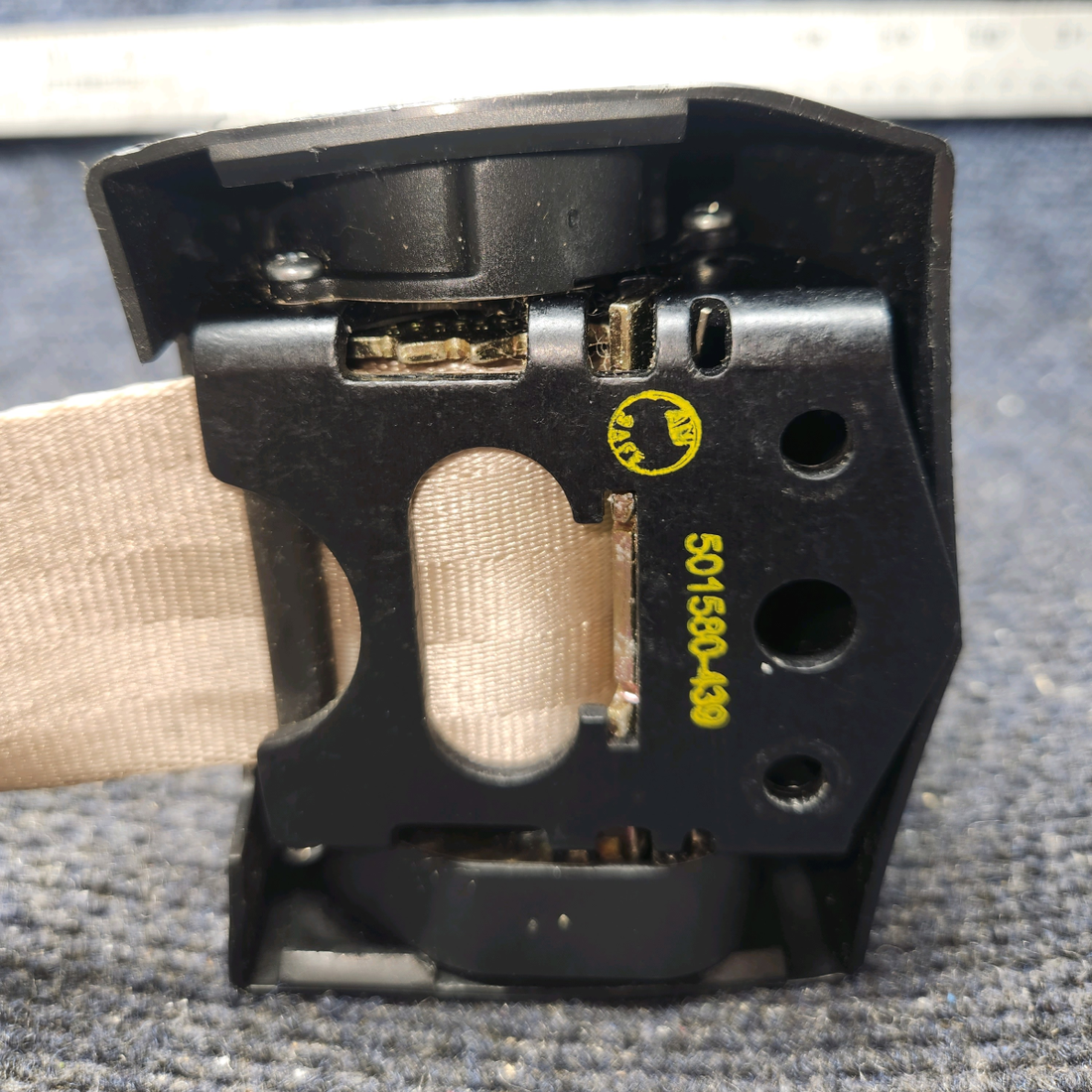 Used aircraft parts for sale, 501580-439 AmSafe BEECHCRAFT 95-55B Seatbelt Shoulder Harness
