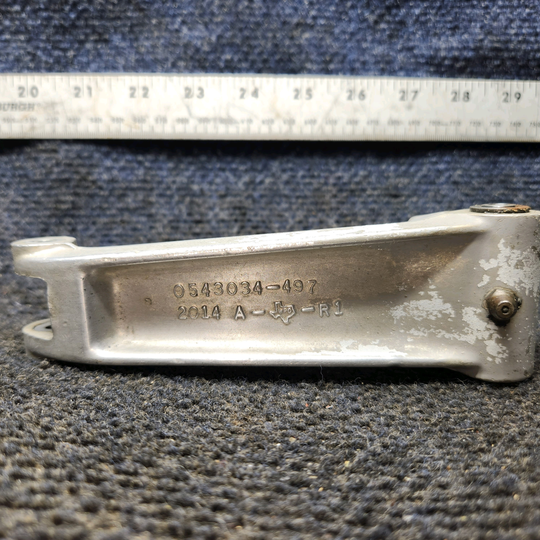 Used aircraft parts for sale, 0543035-1 Cessna C175 Upper Nose Gear Torque Link