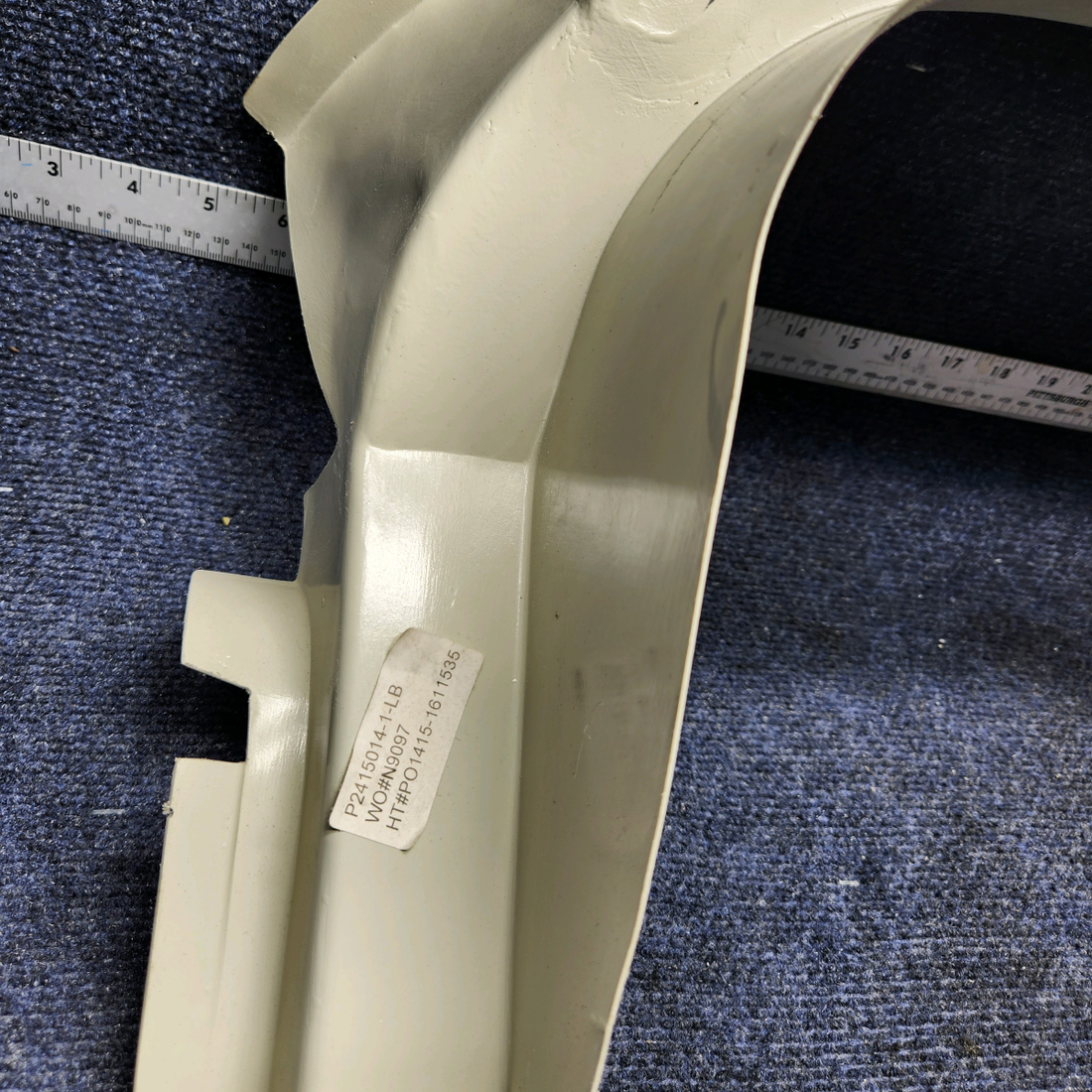 Used aircraft parts for sale, P2415014-1 Cessna CESSNA C172RG MOLDING REAR WINDOW LOWER