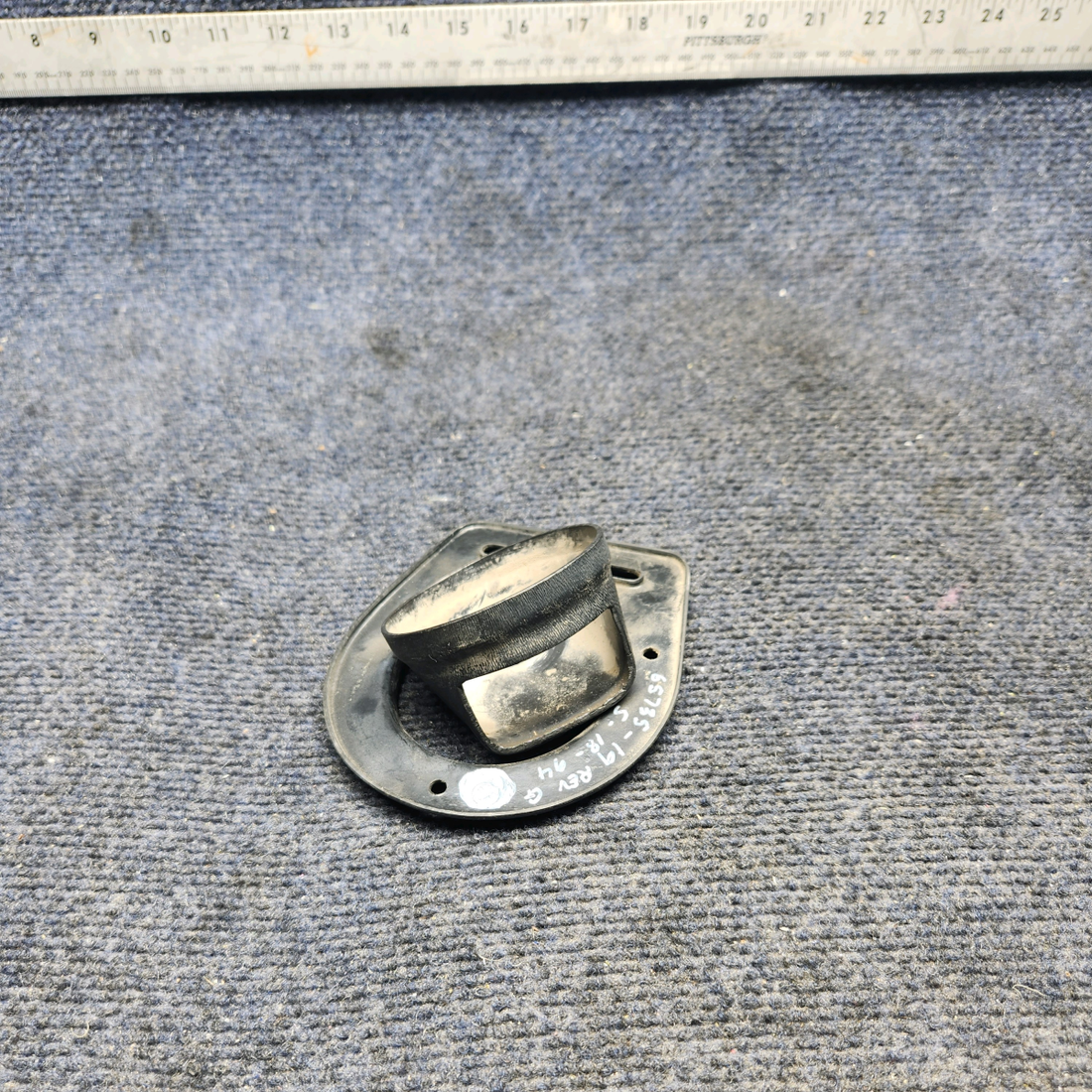 Used aircraft parts for sale, 65735-019 / 65735-018 PIPER PA28-161 Warrior III AIR VENT FLANGE & CUP ASSEMBLY