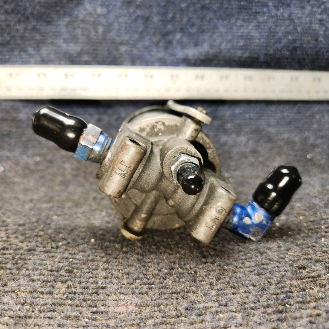 Used aircraft parts for sale, G199-25 Garwin Cessna 172 Fuel Strainer Assembly