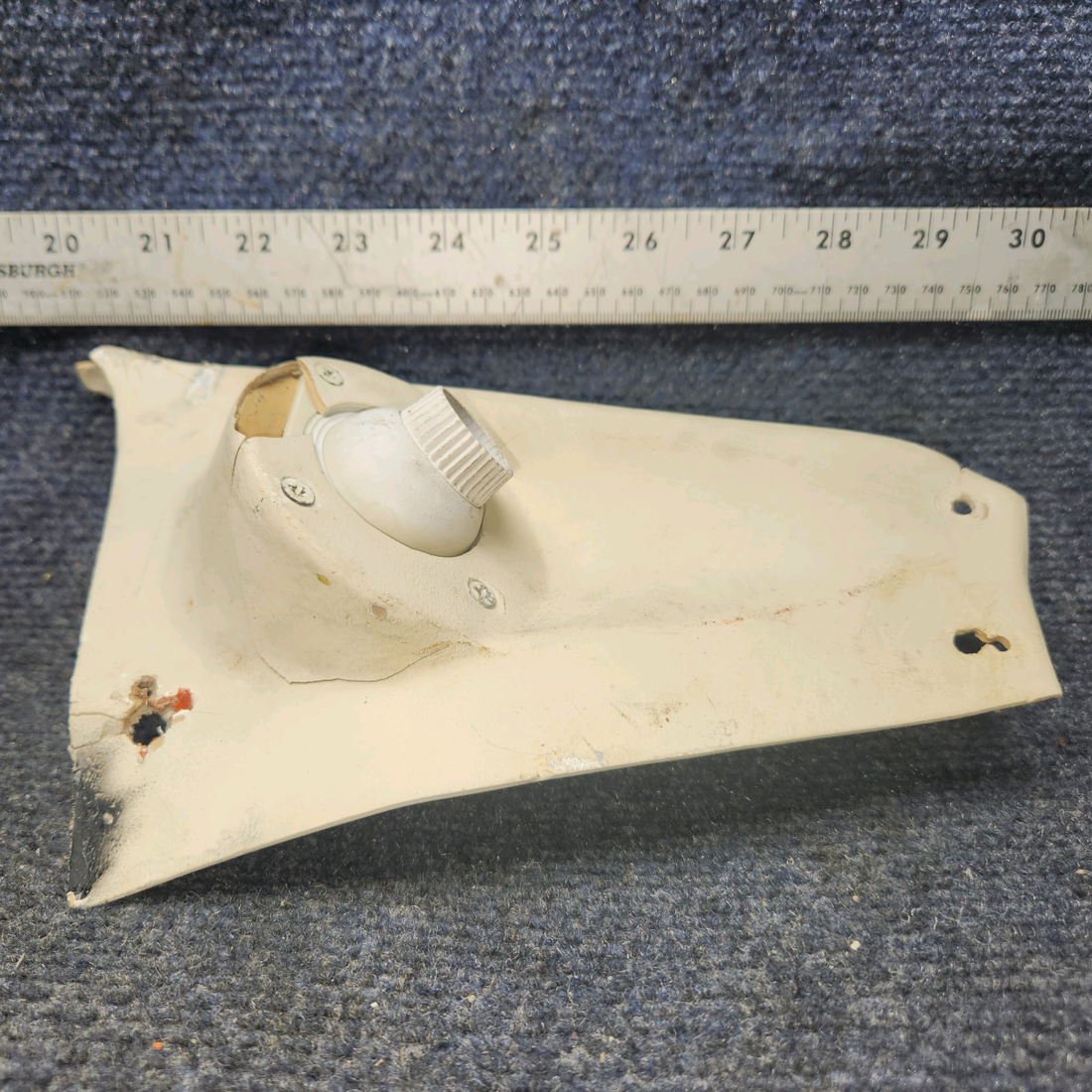 Used aircraft parts for sale, 169-534026-2 Beechcraft A24R Outlet RH Escutcheon SEE PHOTOS FOR DETAILS