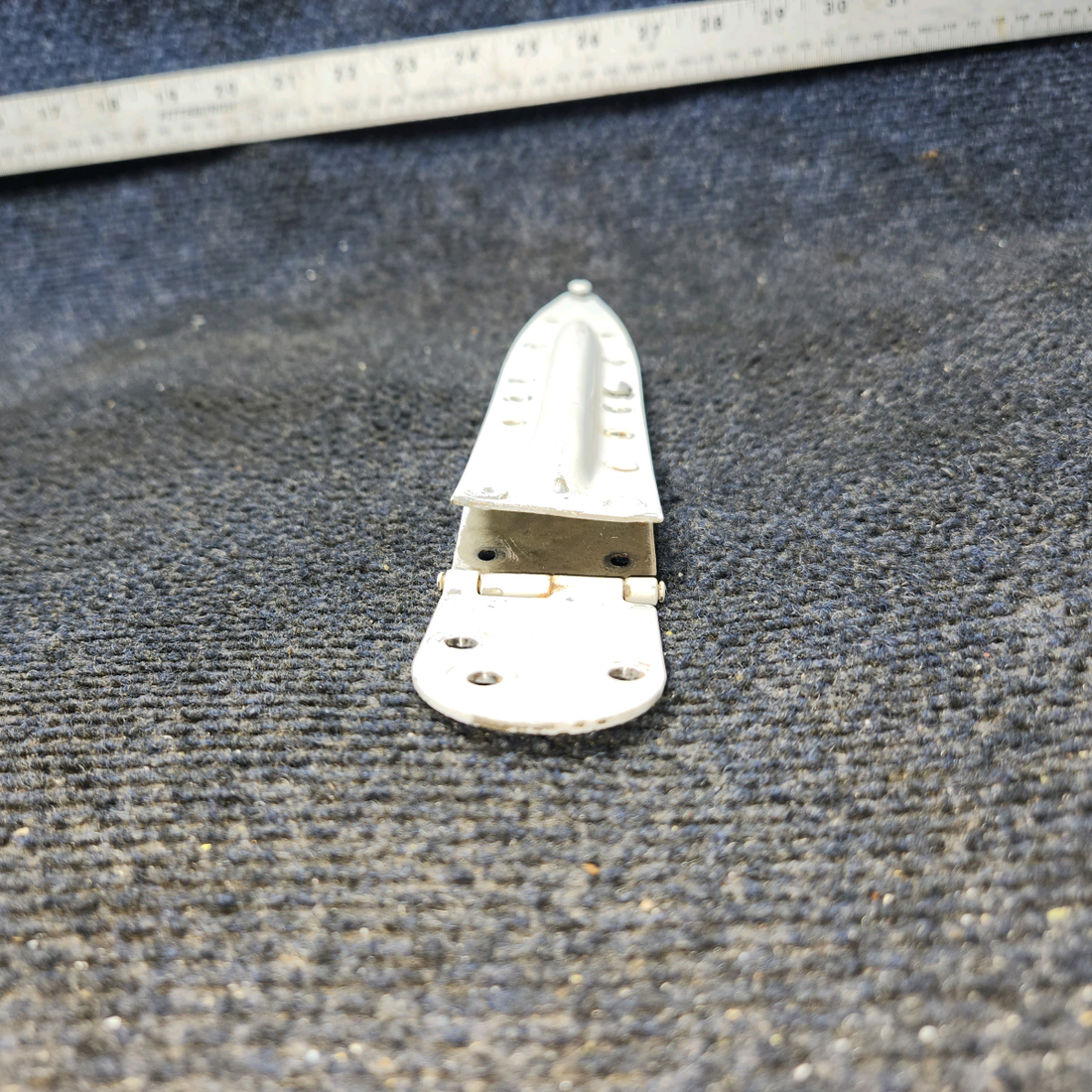 Used aircraft parts for sale, 0511237-1, 0511238-1 Cessna 172 Upper Cabin Door Forward & Aft Hinge LH