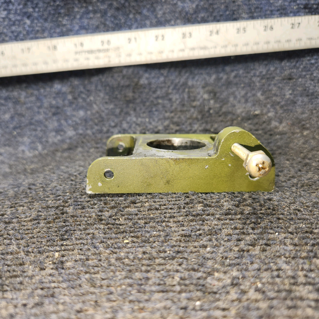 Used aircraft parts for sale, 62421-000 Piper PA28-161 Fitting Assembly Flap Torque Tube - LH