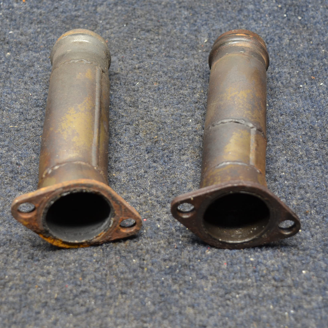 Used aircraft parts for sale, 0550176-13 Continental  [part_model] Cessna C175 CURVED EXHAUST RISER PRICE PER EACH