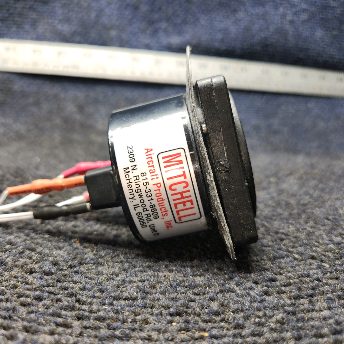 Used aircraft parts for sale, D1-211-5088 Mitchell Cessna 172E Electric Oil Temp Gauge