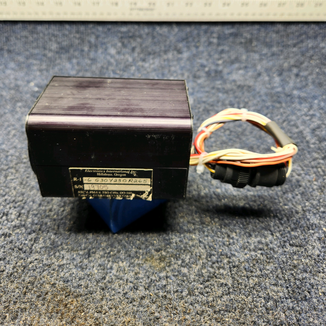Used aircraft parts for sale, R1-6G30Y200G220R265 BEECHCRAFT F35 EI DIGITAL TACHOMETER