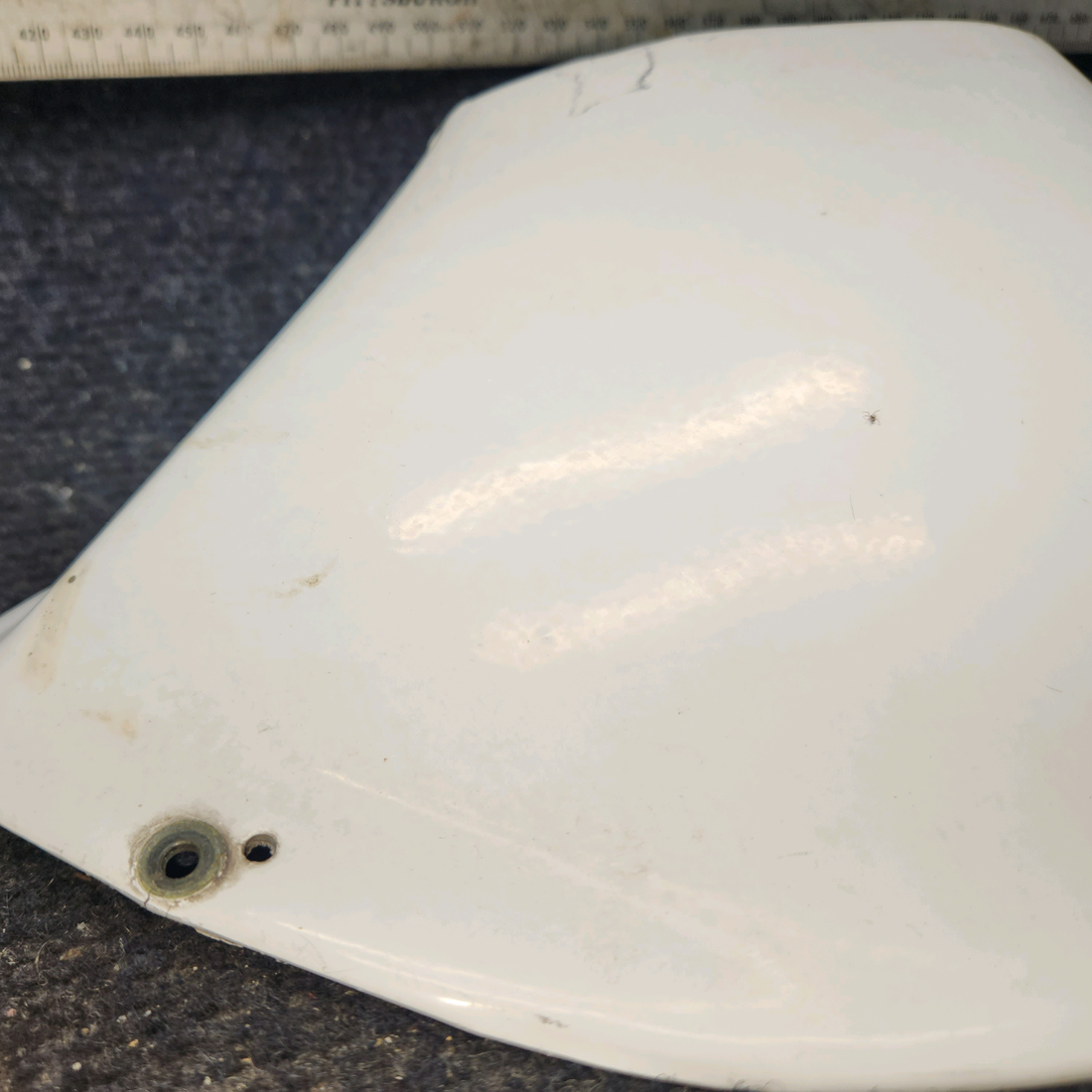 Used aircraft parts for sale, 0723612-3 Cessna 182G Strut Fairing RH (Warped)