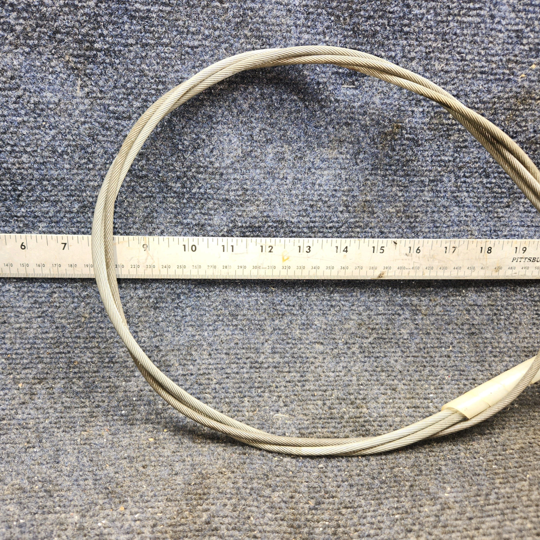 Used aircraft parts for sale, 79863-003 Piper PA32RT-300 Heat and Defroster Control Lever Assembly with Cables – 71" and 44"