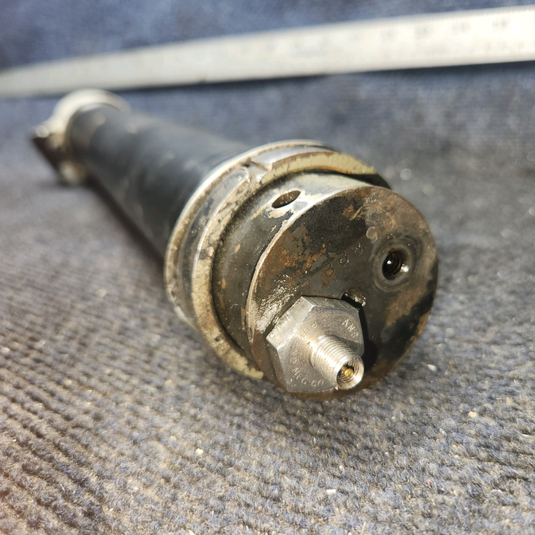 Used aircraft parts for sale, 65888-000 Piper PA-28-140 Nose Gear Outer Upper Tube Assembly