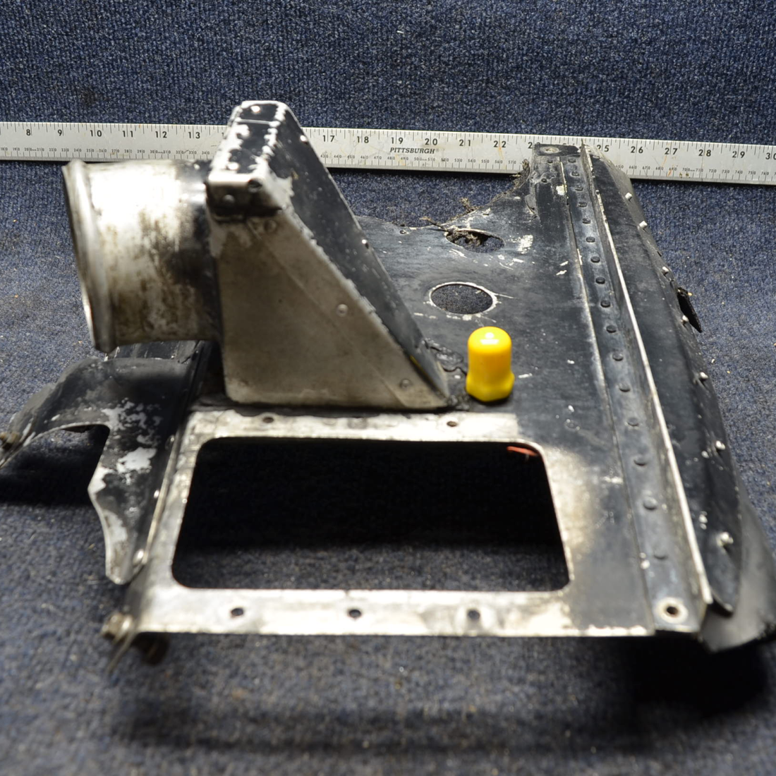 Used aircraft parts for sale, 2455038-2 Cessna 172RG ENGINE BAFFLE ASSY RH REAR