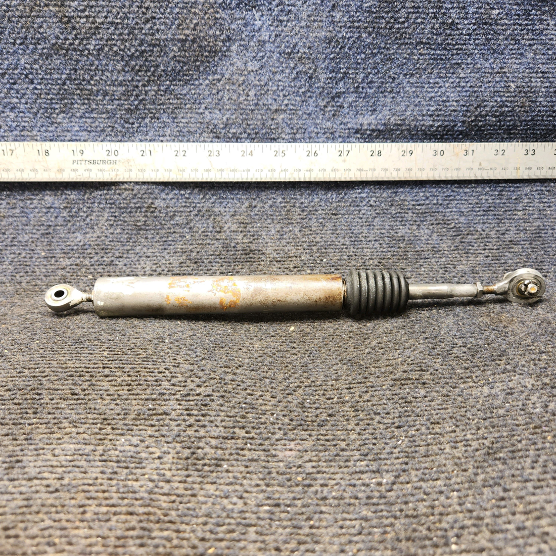 Used aircraft parts for sale, 35-825160 Beechcraft 35-33 Nose Wheel Steering Link Forward Assembly