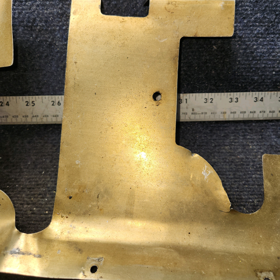 Used aircraft parts for sale, 0513058-1 Cessna 172 E Rudder Bar - RH, Dual Controls