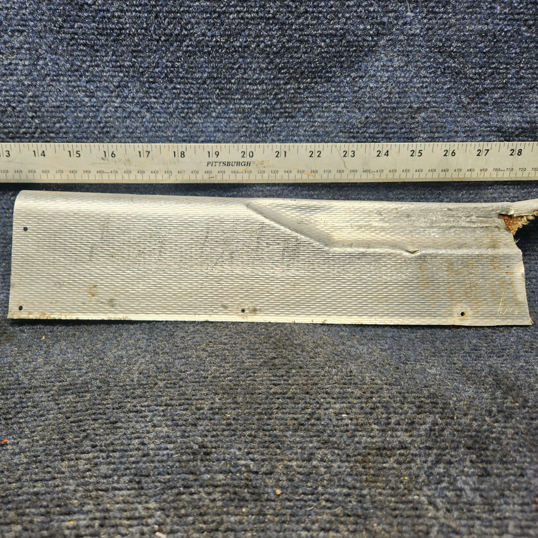 Used aircraft parts for sale, 76129-006 PIPER PA28-161 Warrior III CABIN HEAT DUCT REAR ASSEMBLY LH