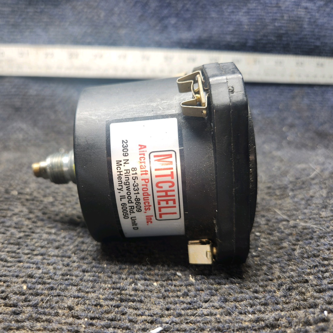 Used aircraft parts for sale, D1-112-5023 Mitchell cessna 172N Mechanical Recording Tachometer