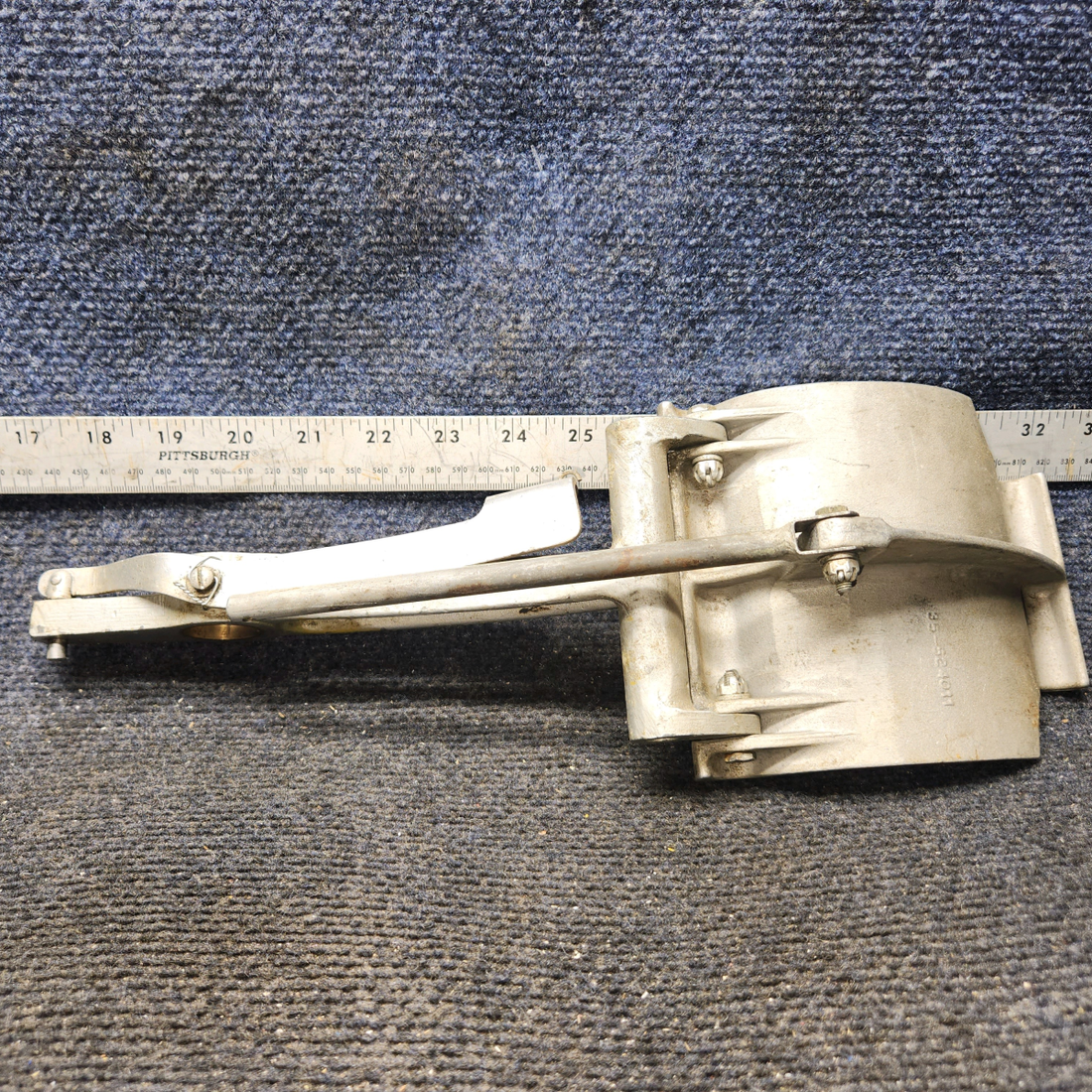 Used aircraft parts for sale, 35-524011 Beechcraft F35 Rudder Pedal And Pedal Arm