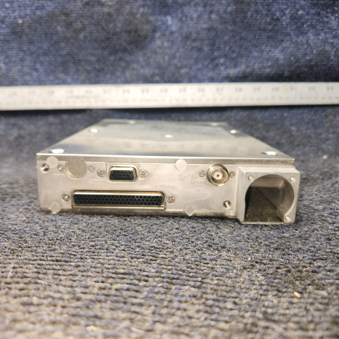 Used aircraft parts for sale, 011-03303-00 Garmin GTX 345R piper PA-28-181 ADS-B In/Out Transponder w/ Tray & Connector