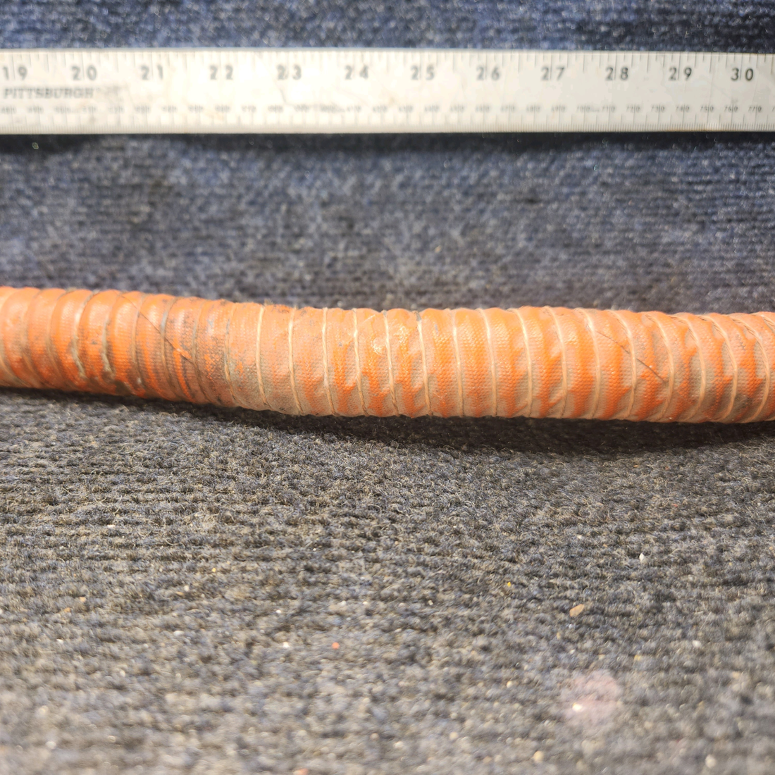 Used aircraft parts for sale, 63633-015, 63633-060 Piper PA28-161 Defrost Hoses - Set of 2  w/ Clams.