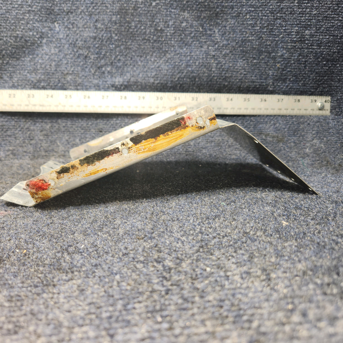 Used aircraft parts for sale, 63288-000 Piper PA28-140 Front Top Center Tunnel Plate