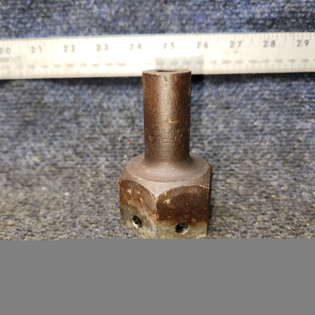 Used aircraft parts for sale, 0441130-1 Cessna 172 Main Gear Axle Nut LH or RH (Length: 2-3/8")