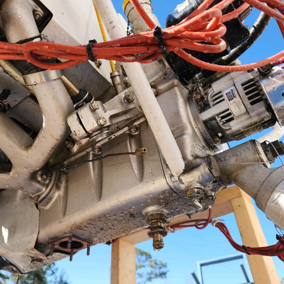 Used aircraft parts for sale, O-300-D Continental O-300-D Cessna 172E Aircraft Engine (Prop-Strike) 285OH