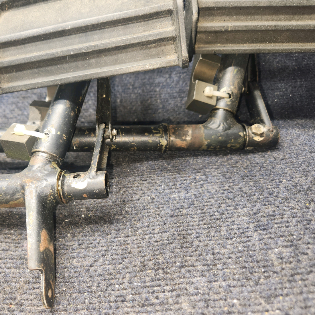 Used aircraft parts for sale, 2467001-2, 2467001-1 Cessna C172RG Rudder Bar and Pedal Set –LH/RH