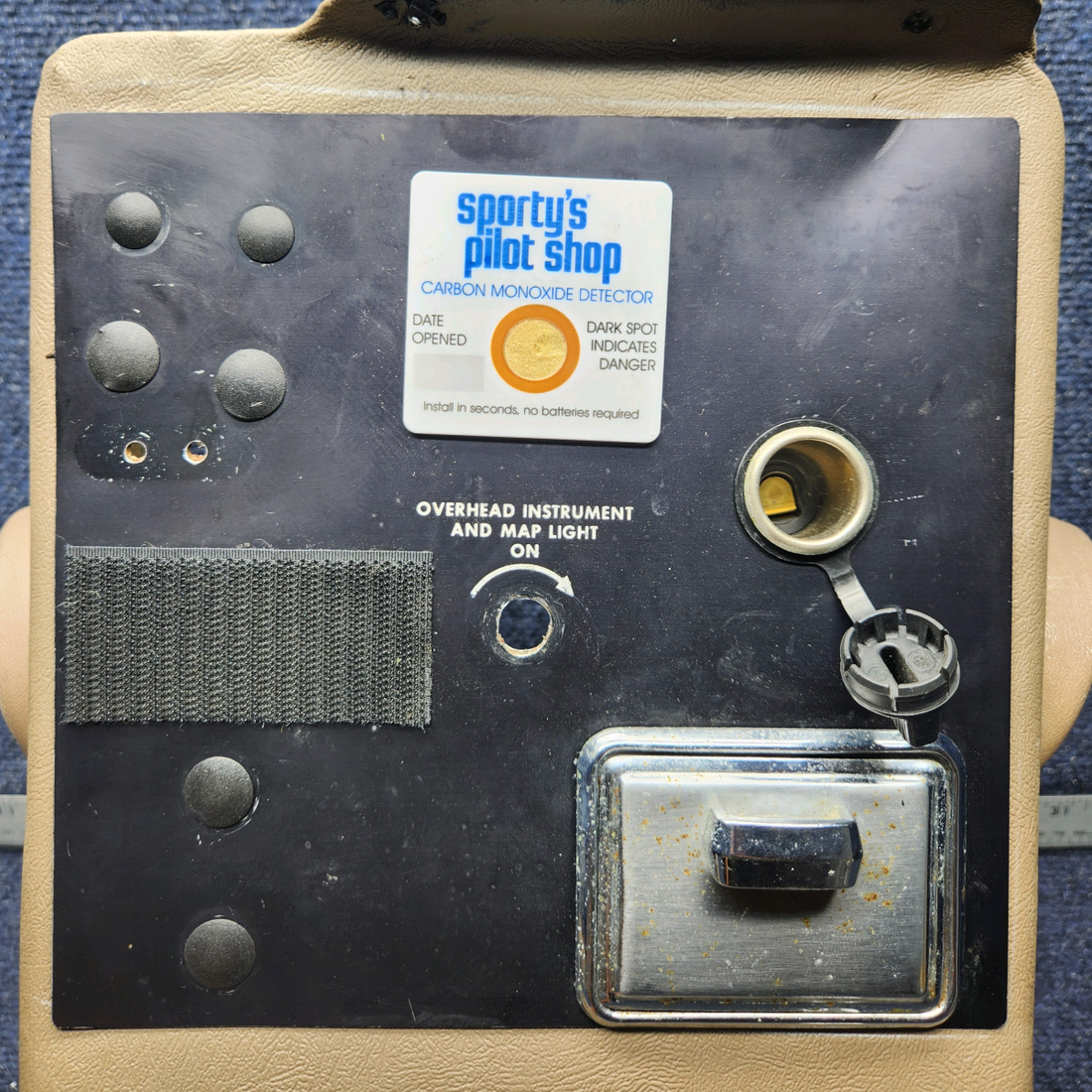 Used aircraft parts for sale, 169-530001-331 Beechcraft C23 SUNDOWNER PEDESTAL COVER  SKIRT