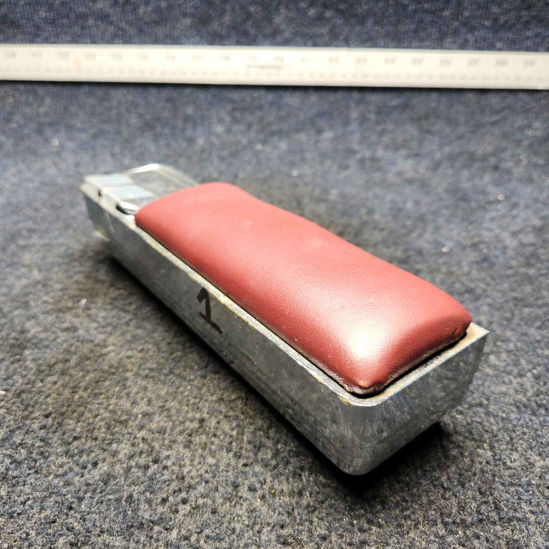 Used aircraft parts for sale, 66710-017 Piper PA32RT-300 ARMREST ASSY MIDDLE RH / AFT RH W/ ASH TRAY