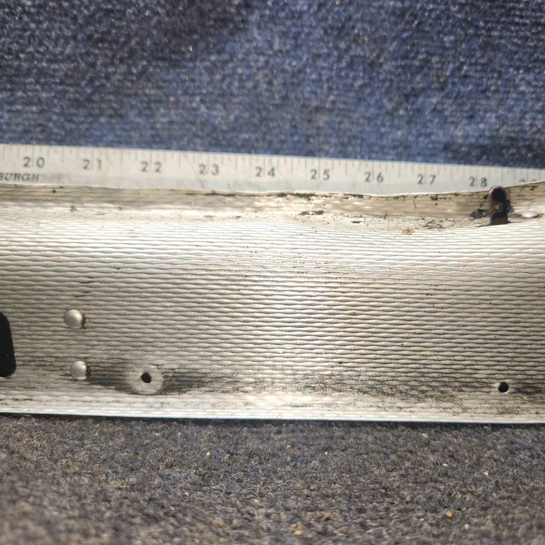 Used aircraft parts for sale, 36511-002 Piper PA28-161 Cabin Heat Duct - LH Center