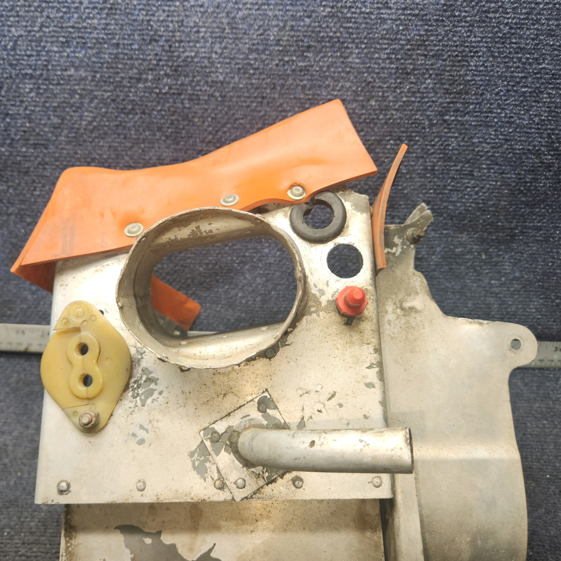 Used aircraft parts for sale, 67825-000 Piper PA28-140 Rear Baffle - LH