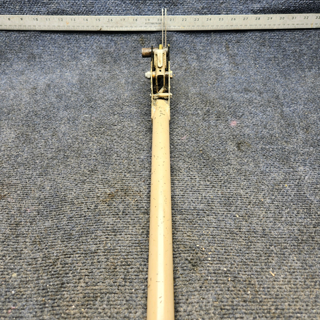 Used aircraft parts for sale, 169-524000-603 Beechcraft A23A Musketeer Custom III FLAP CONTROL MECHANISM ASSEMBLY