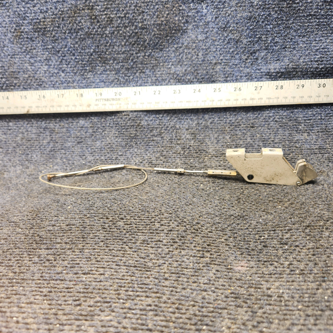 Used aircraft parts for sale, 169-420036-93 Beechcraft C23 SUNDOWNER Cabin door Latch Hook - LH