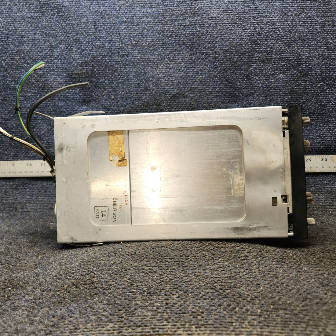 Used aircraft parts for sale, Narco COM 11A Narco Avionics Com 11A Cessna 172F COMM with tray and connector  - Untested