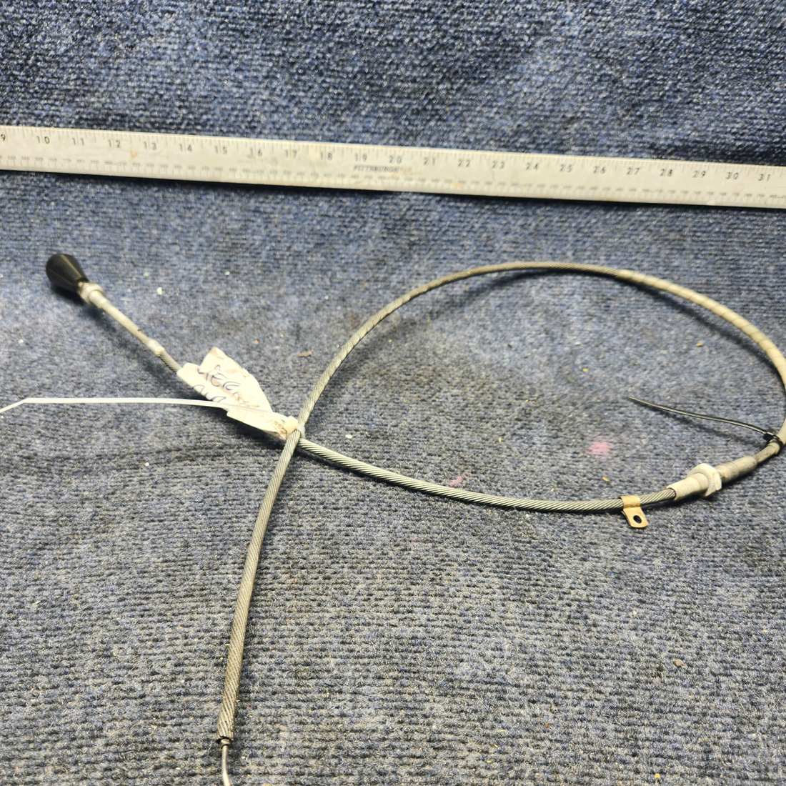 Used aircraft parts for sale, 640257-023 Mooney M20K ALTERNATE AIR CONTROL CABLE (LENGTH: 55-1/2")