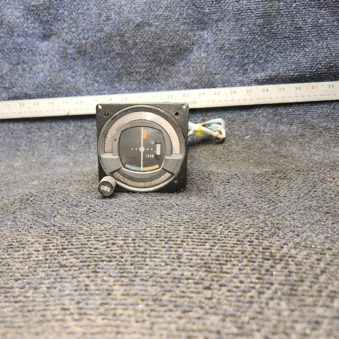 Used aircraft parts for sale, 066-3008-01 King KI-201B Cessna 172 Course Select Indicator