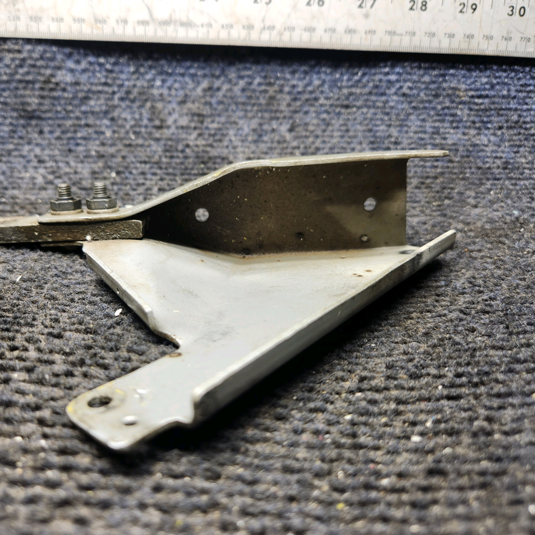 Used aircraft parts for sale, 35-815077-3 Beechcraft 35-33 Landing Gear Uplock Bracket - RH