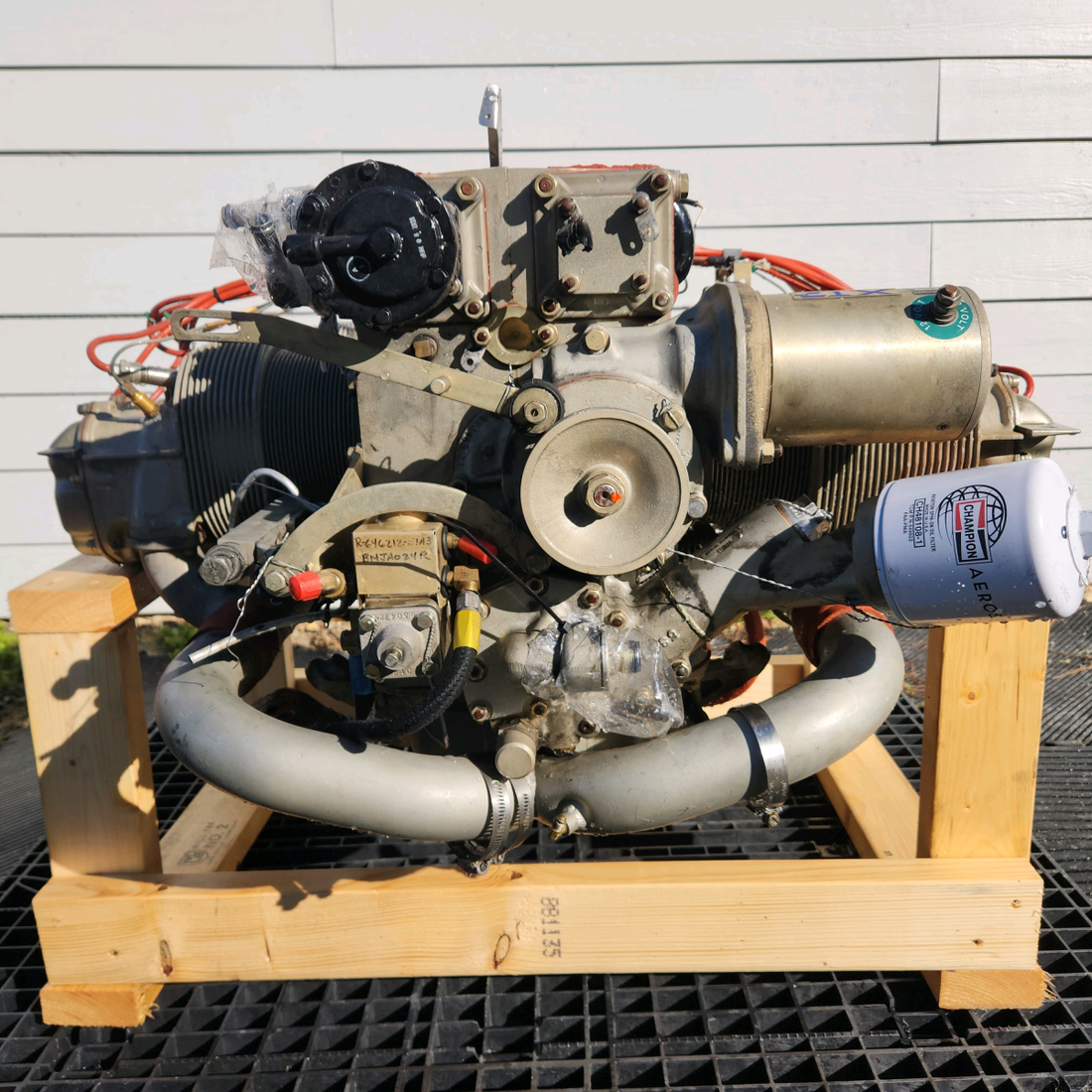Used aircraft parts for sale, IO-470-J Continental IO-470 Beechcraft 35-33 Aircraft Engine