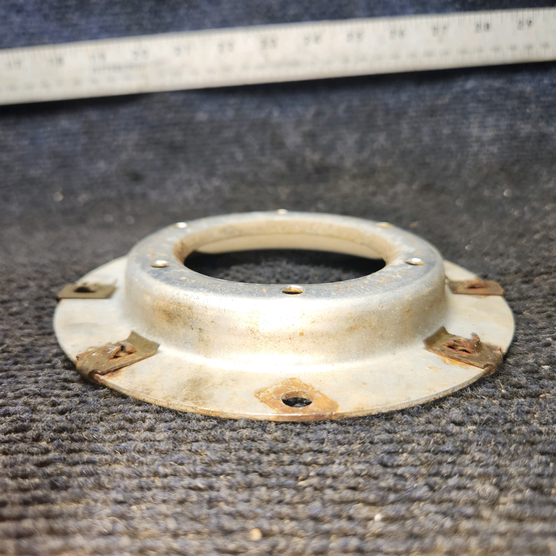 Used aircraft parts for sale, 0523529-1 cessna 150G Fuel Tank Adapter Assembly