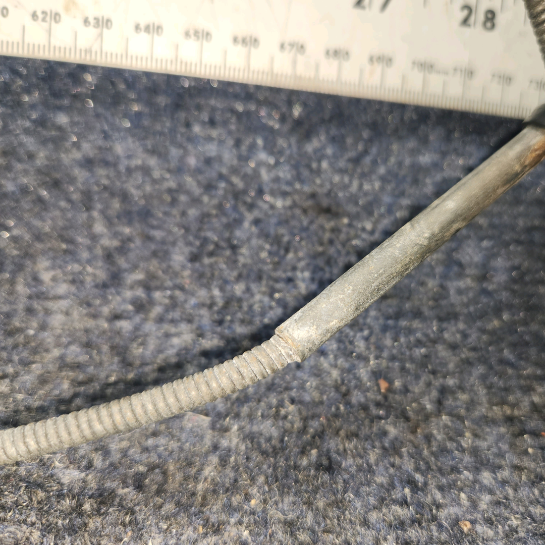 Used aircraft parts for sale, S1517-2 Cessna 182P Fuel Strainer Control Cable 31"