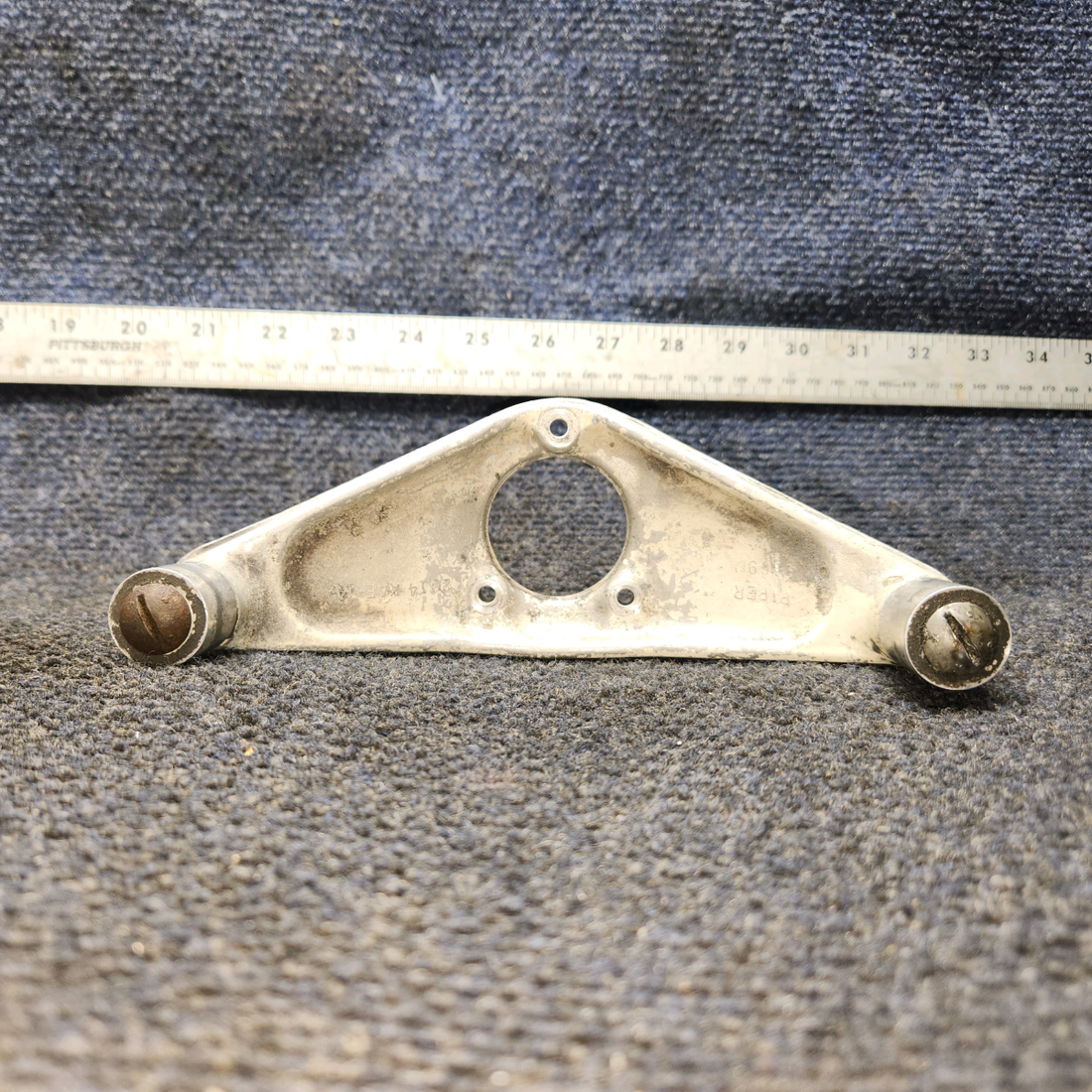 Used aircraft parts for sale, 44386-003 Piper PA32RT-300 Nose Wheel Steering Arm Assembly