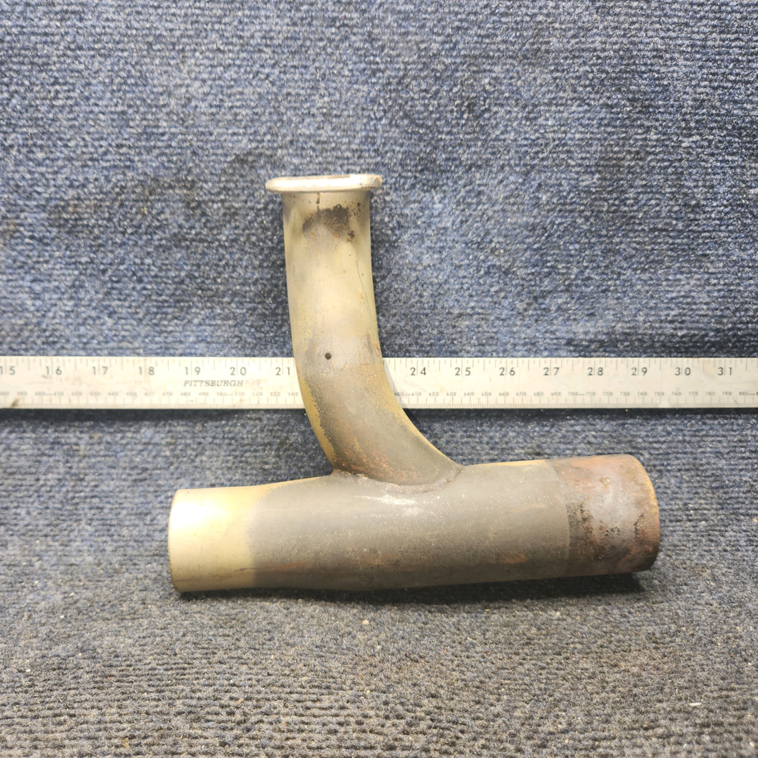 Used aircraft parts for sale, 96-950002-7 BEECHCRAFT 95-55B RH Engine Exhaust Stack Assembly