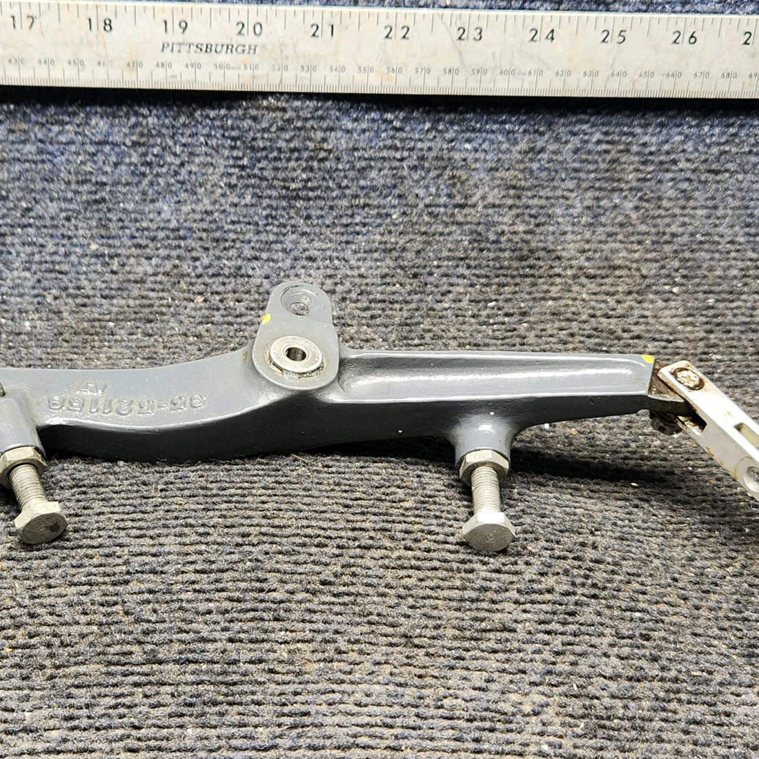 Used aircraft parts for sale, 35-521158 Beechcraft 35-33 Aileron Bellcrank Assembly - LH