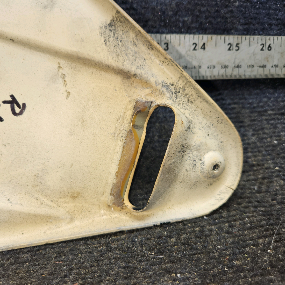 Used aircraft parts for sale, 99801-002 piper PA-28-181 Forward Shoulder Harness Cover - RH